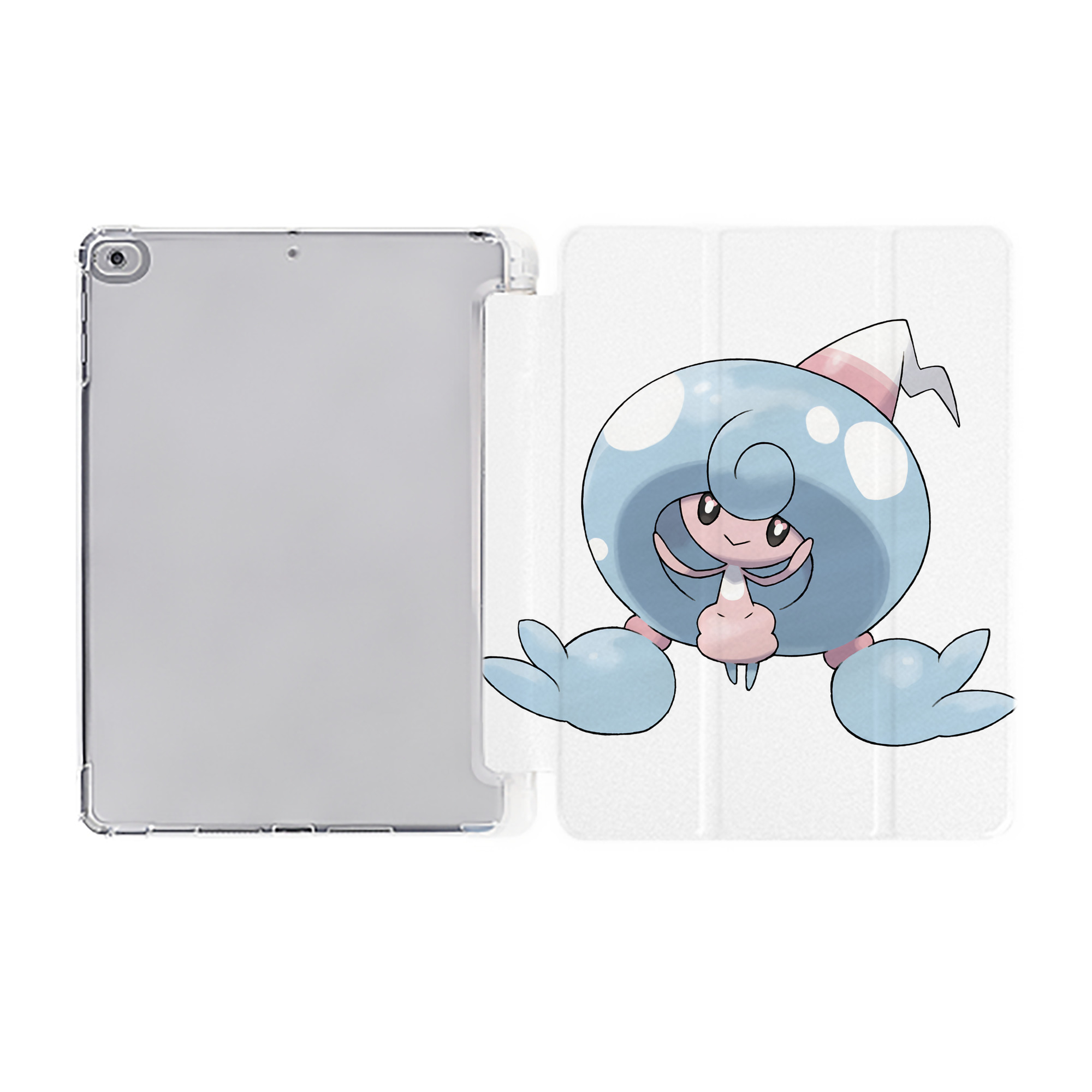 （画像用） ポケットモンスター Pokémon IPad ケース ペン収納付き 三つ折りスタンド PUレザー×シリコン 対応機種9.5/10.5/10.9インチ